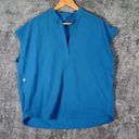 FIGS  Rafaela oversized scrub top color royal blue size large Photo 1