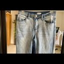 easel  Wide Leg Bell Stonewashed Jeans Photo 2