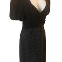 Rebecca Taylor  Silk Wool Blend Puff Sleeve Sz. 12 Leopard Print Career Dress NWT Photo 3