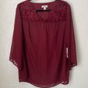 Style & Co NWT  eyelet blouse▪️size 1X Photo 71