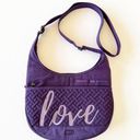 Lug Purple Canopy Quilted Crossbody Bag Photo 0