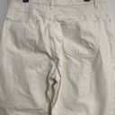 ASOS  high rise cream jeans baggy women’s size 34 x 32‎ 100% cotton Photo 5