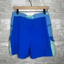 Patagonia  Women's Outdoor Everyday Shorts 4" NWT Size Small (Bayou Blue) #57456 Photo 5