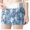 Lululemon  size 8 time to shine skort skirt tennis athletic blue white multi plea Photo 0