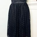 White House | Black Market  Polka Dot Tulle Strapless Fit & Flare Dress 8 Nwt Photo 7