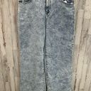 SO NWT  Acid Wash High Rise Wide Leg Jeans Photo 0