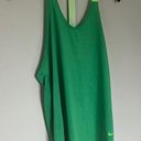 Nike  dri fit green workout tank medium Photo 0