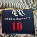 Rock & Republic  Denim Roskilde Capri Cropped Jeans Size 10 Photo 6