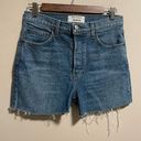 Reformation  Cut Off Button Fly Raw Hem Shorts- Size 27 Photo 0