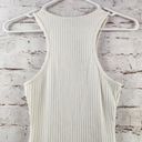 The Range  Primary Rib Carved Mini Dress in Lt Shell White Size XS Sleeveless Photo 7