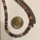 American Eagle AEO Beaded Silver Tone Chain Long Necklace  AE Photo 4