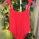 Aerie  Crinkle Scoop Cheekiest One Piece Bathing Suit NWT Size Medium Photo 0