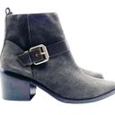 ALLSAINTS NIB  Jason Boot Charcoal Gray Suede Buckle Ankle Bootie Women’s Size 9 Photo 10