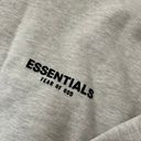 Fear of god ESSENTIALS  Light Oatmeal Mock Neck Sweatshirt Photo 6