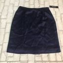 Kasper NWT!  Luxe A-Line Skirt Dark Plum Photo 3