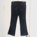 Elle  Monaco Blue Mid Rise Bootcut Jeans Photo 1