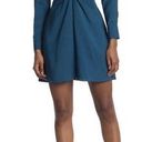 Parker  Long Sleeve Knot Front Dress Size Medium Photo 0