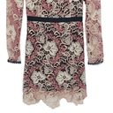 TALULAH  The Passion Long Sleeve Mini Dress In Pink Multi Photo 7