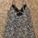 Frederick's of Hollywood  vintage zebra print lace mini slip dress Photo 10