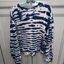 Rails  Ramona Striped indigo tie dye sweatshirt size XL Photo 5