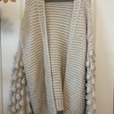 FATE. Bubble Knit Cardigan Beige/cream Photo 0