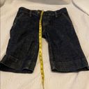 Citizens of Humanity  Women’s Bermuda Dark Wash Denim Jeans Shorts Size 25W Photo 5