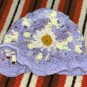 Daisy Hand Crochet  Puff Flower Bucket Hat Photo 1