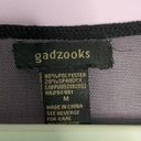 Vintage Gadzooks Black Mesh Beaded V Photo 1