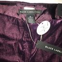 Chico's Chico’s Pants Black Label Purple Velvet Wide Leg Pants Sz US 4 (Chico’s 0) NWT Photo 5