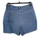 Marsh Landing  SZ 14 Jean Shorts Pockets Zip-Fly High-Rise Medium Wash Blue Photo 2