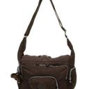 Kipling  Erica Europa Solid Espresso Nylon Crossbody Shoulder Bag HB3122-205 Photo 0