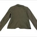 Style & Co  Green Military Blazer Photo 1