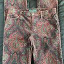 Ralph Lauren Lauren  Jean Co. Paisley classic straight fit Corduroy jeans Photo 0