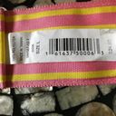 Gap  striped wide accent belt Pink and yellow large barbiecore Photo 1