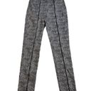 Joseph Ribkoff  Vertical Seam Notched Ankle Skinny Stretch Pants Geo Print 183525 Photo 0