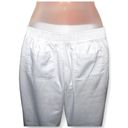 Basic Editions  White scrub pants size M Photo 3