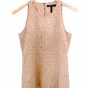 BCBGMAXAZRIA  Revolve Top Faux Suede Sleeveless Tank Tan Women’s Size Small Photo 1