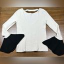 Ramy Brook Lara Colorblock Flare Cuff Sweater Size S NWT Photo 3