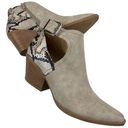 Seven Dials  Women’s Queenbury Zipup Animal Print Buckle Ankle Booties Photo 0