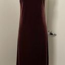 Uniqlo V-Neck Velvet Midi Dress Photo 0