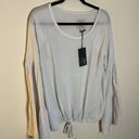 Chaser  Silk Dolman Bell Sleeve Long Sleeve Top Photo 3