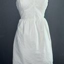 Xhilaration ivory White Eyelet Strapless Mini Sundress Dress Womens Large Photo 1