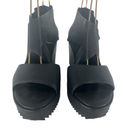 Eileen Fisher  Black Whimsy Wedge Sandal Photo 7