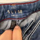 White House | Black Market  Slim Crop denim blue jeans denim size 14 Photo 2