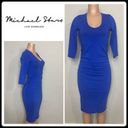 Michael Stars New   blue midi dress Photo 1