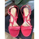 PARKE MARION  Hannah 85mm Sandals Coral Orange Womens 7.5 Photo 5