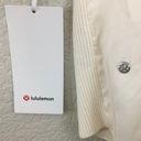 Lululemon NWT $168  Still At Ease Wrap Cardigan Sweater Angel Wing Size 10 Photo 10