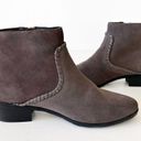 Jack Rogers  Gray Suede Ankle Boots Women’s Size 9 Winter Bootie Coastal Cowgirl Photo 8