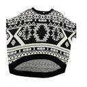 Urban Outfitters BDG tribal print oversized high low sweater vintage style M Photo 1