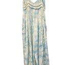 Urban Outfitters Out From Under Women’s Small  Sleevless Pant Jumpsuit Blue Tie Dye Jumper Cargo Photo 6